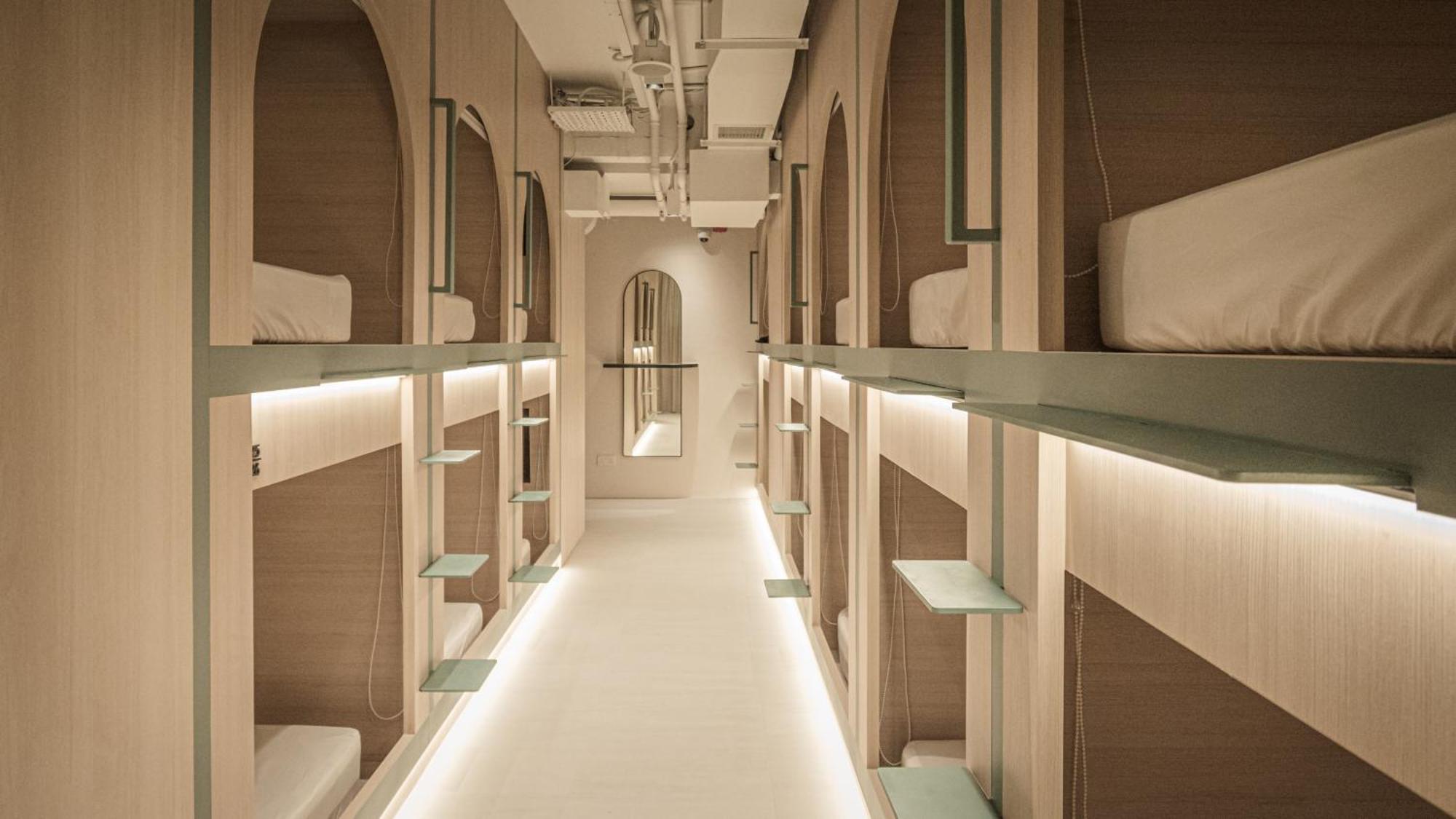 Jyu Capsule Hotel Сингапур Стая снимка
